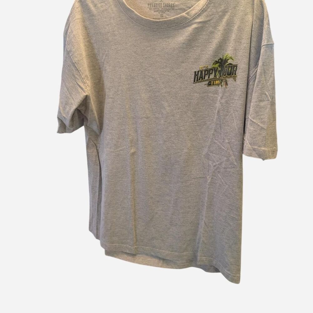 Paradise Men's Grey T-shirt